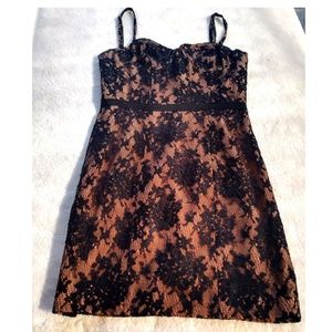 HH Haute Hipper Lace Corset Dress Sz Small